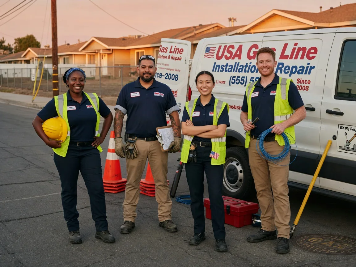 Gas Line Installation company in Randalia, IA